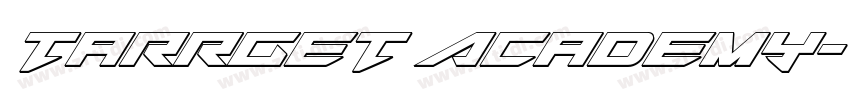 Tarrget Academy字体转换